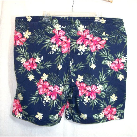 George Brand Men's Hawaiian Print swim trunks size 2XL - Picture 3 of 8